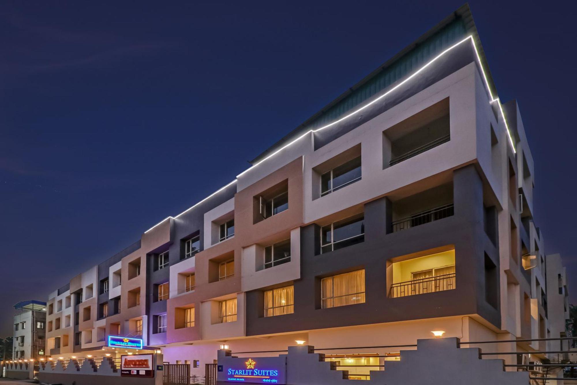 Starlit Suites Newtown Kalküta Dış mekan fotoğraf